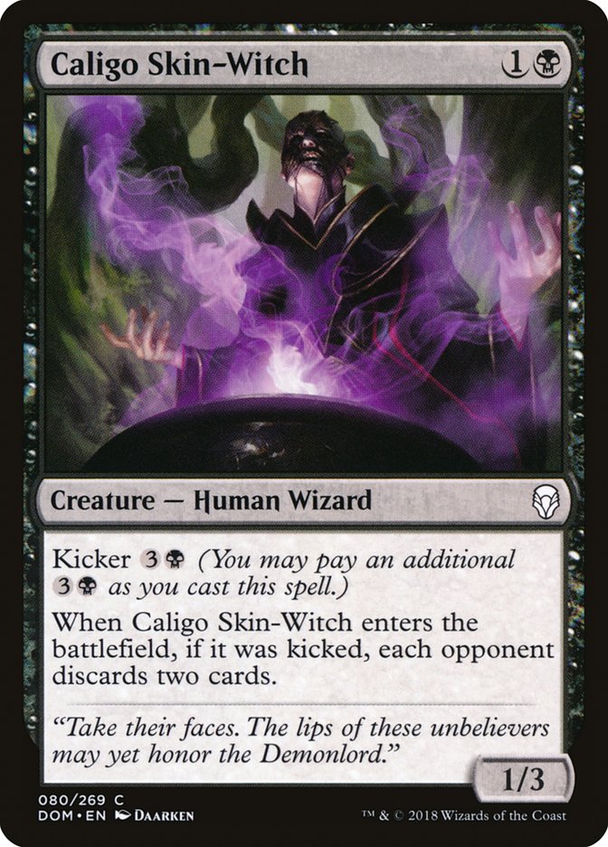 Caligo Skin-Witch [Dominaria] Foil