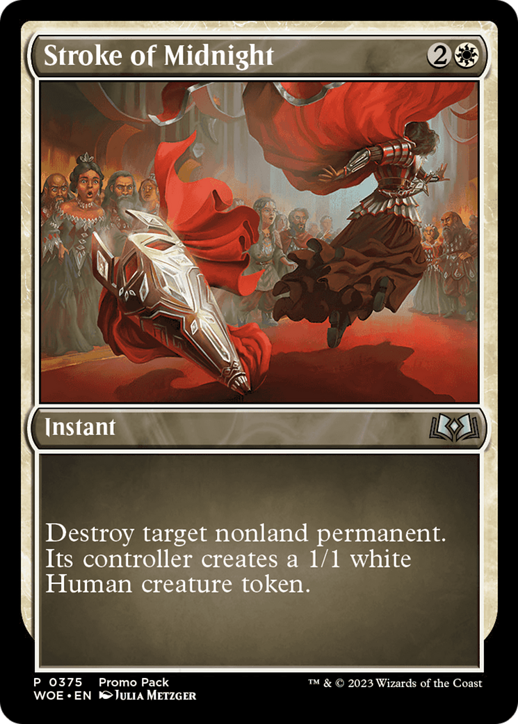 Stroke of Midnight (Promo Pack) [Wilds of Eldraine Promos] Foil