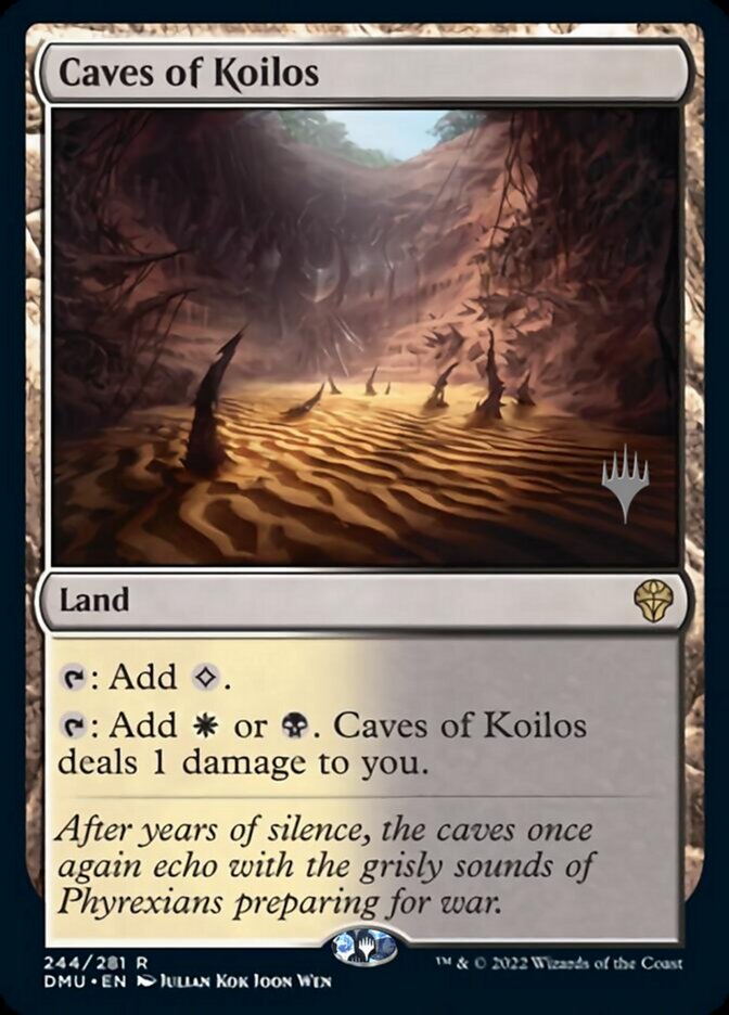 Caves of Koilos (Promo Pack) [Dominaria United Promos] Foil