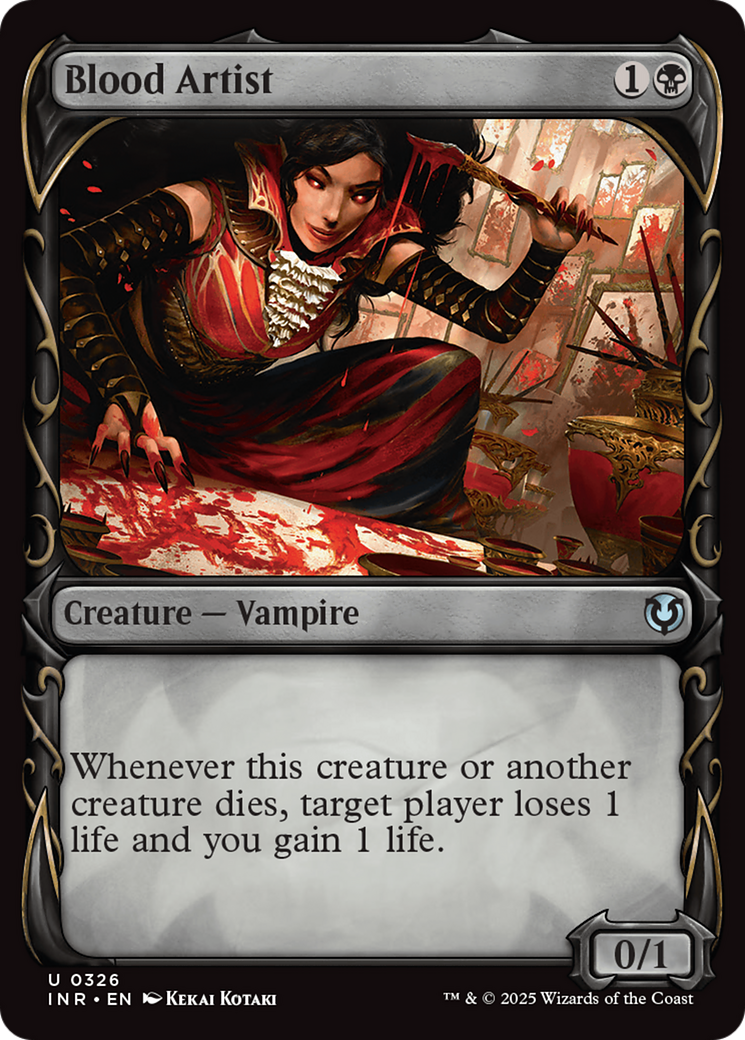 Blood Artist (Showcase) [Innistrad Remastered] Foil