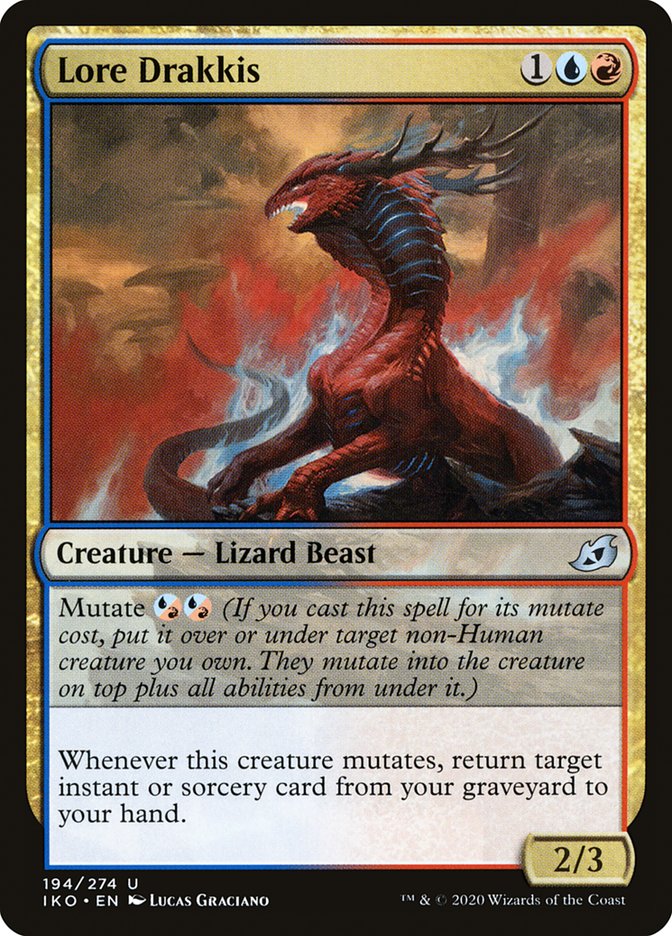 Lore Drakkis [Ikoria: Lair of Behemoths] Foil