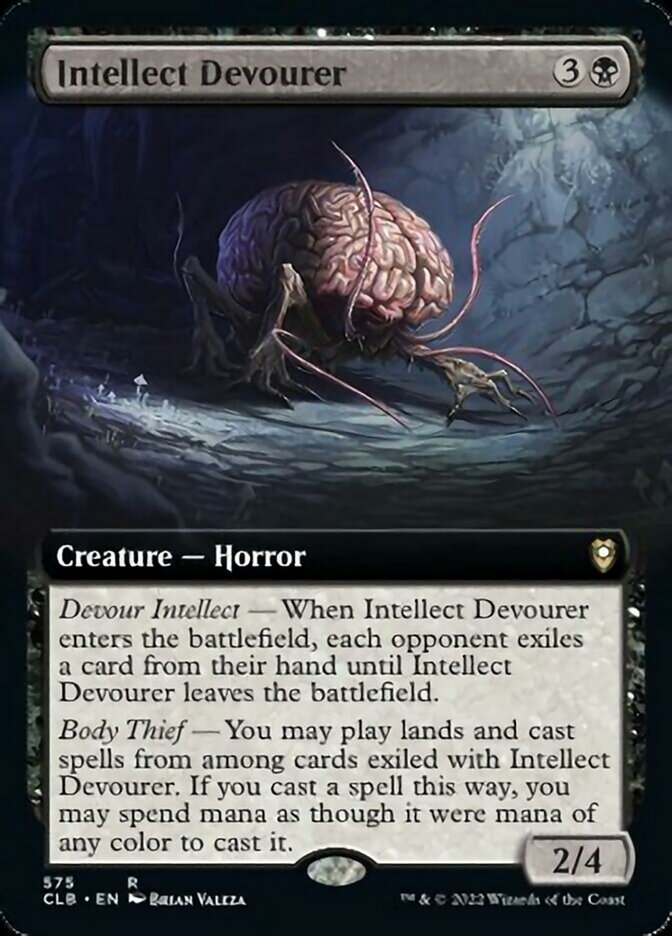 Intellect Devourer (Extended Art) [Commander Legends: Battle for Baldur's Gate] Foil