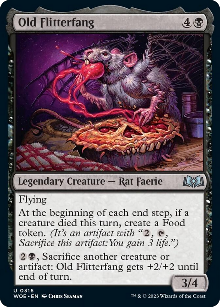 Old Flitterfang [Wilds of Eldraine] Foil