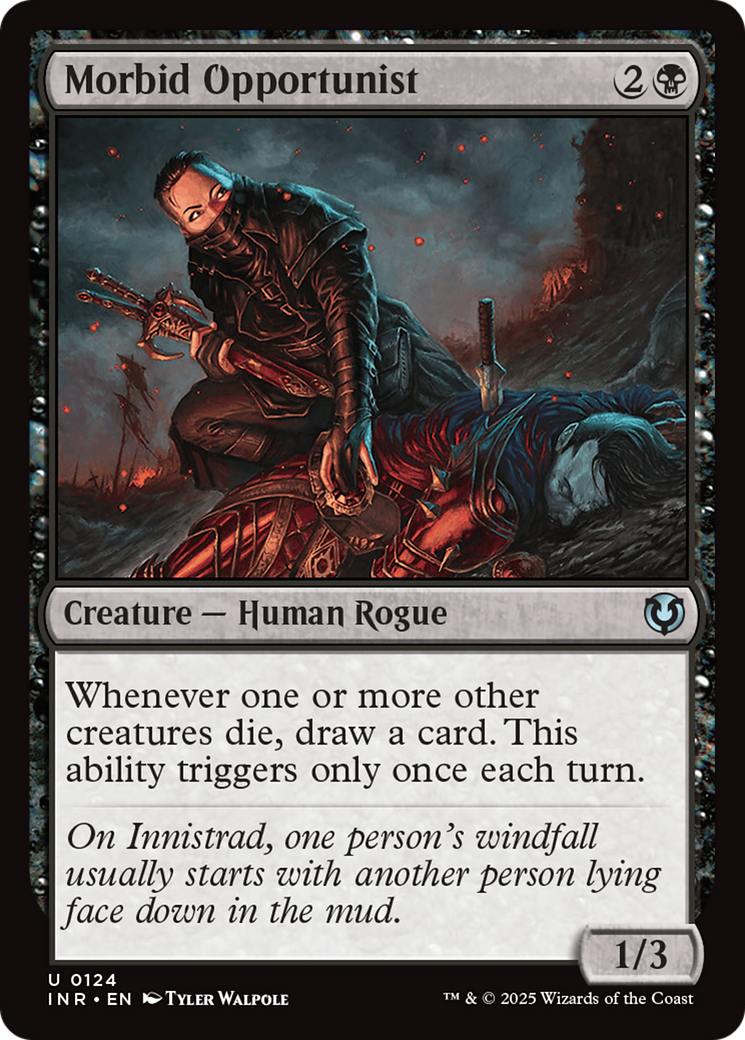 Morbid Opportunist [Innistrad Remastered] Foil