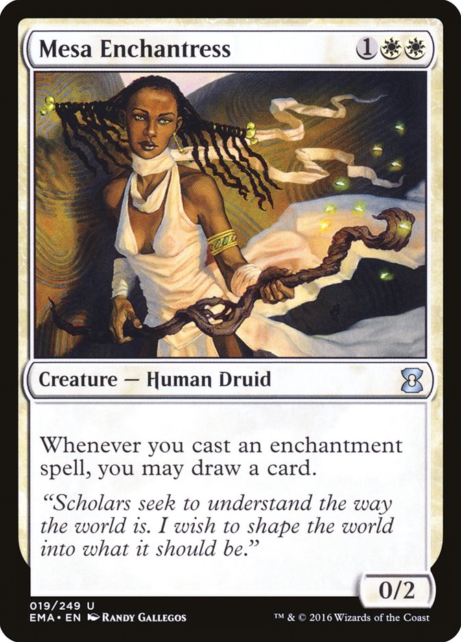 Mesa Enchantress [Eternal Masters] Foil