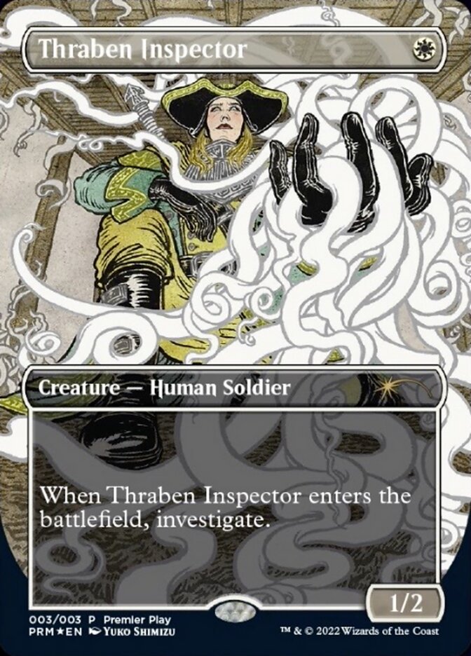 Thraben Inspector (Borderless Alternate-Art) [Regional Championship Qualifiers 2022] Foil