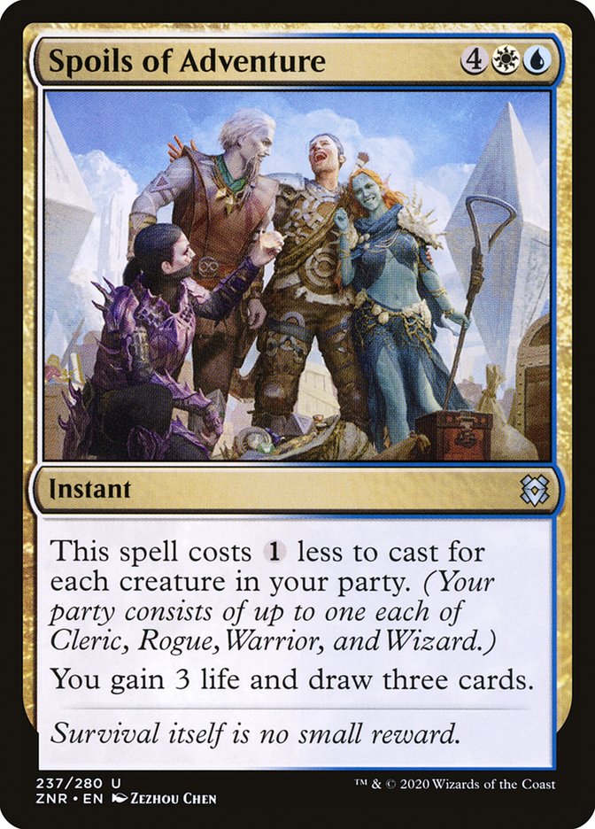 Spoils of Adventure [Zendikar Rising] Foil