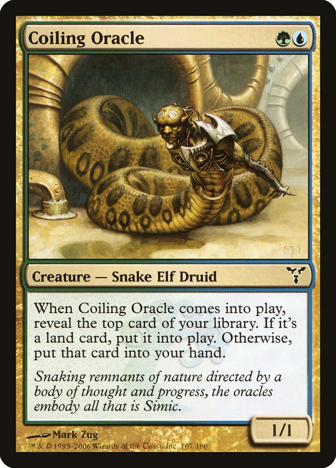 Coiling Oracle [Dissension] Foil