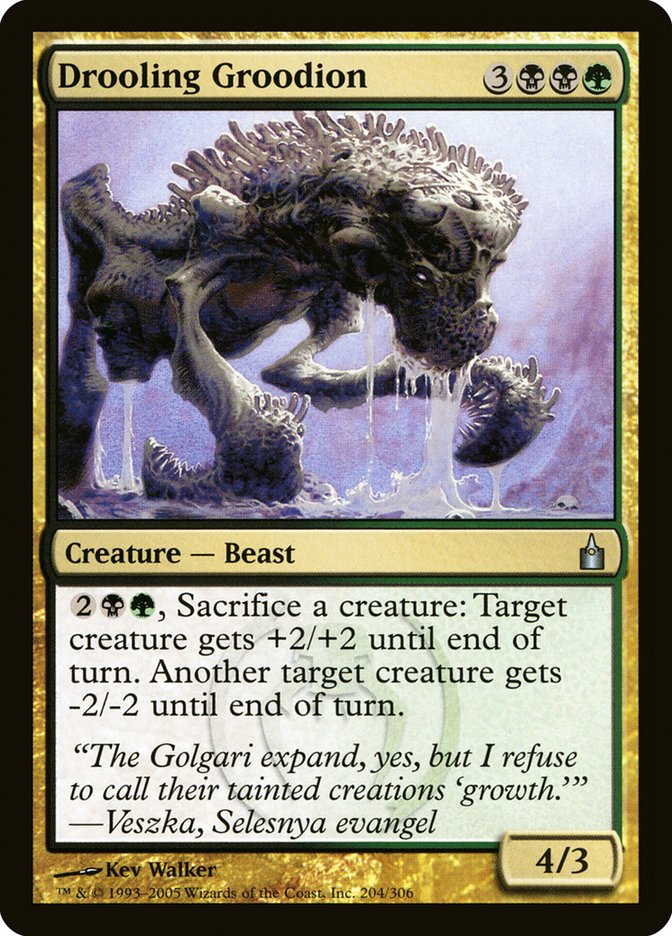 Drooling Groodion [Ravnica: City of Guilds] Foil