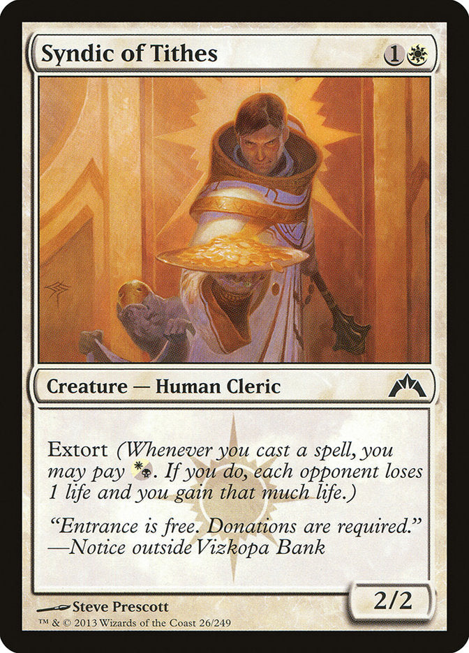 Syndic of Tithes [Gatecrash] Foil