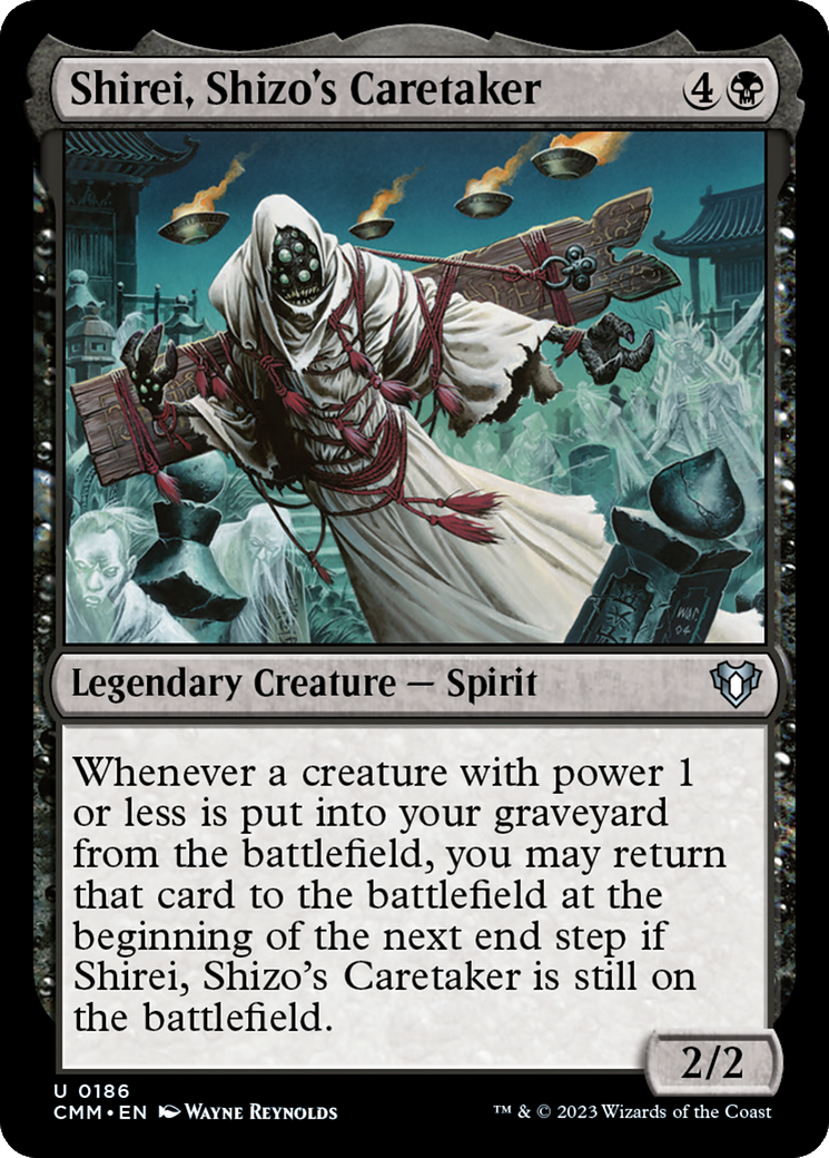 Shirei, Shizo's Caretaker [Commander Masters] Foil