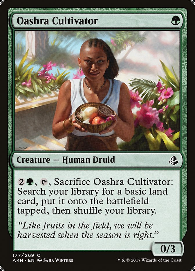 Oashra Cultivator [Amonkhet] Foil