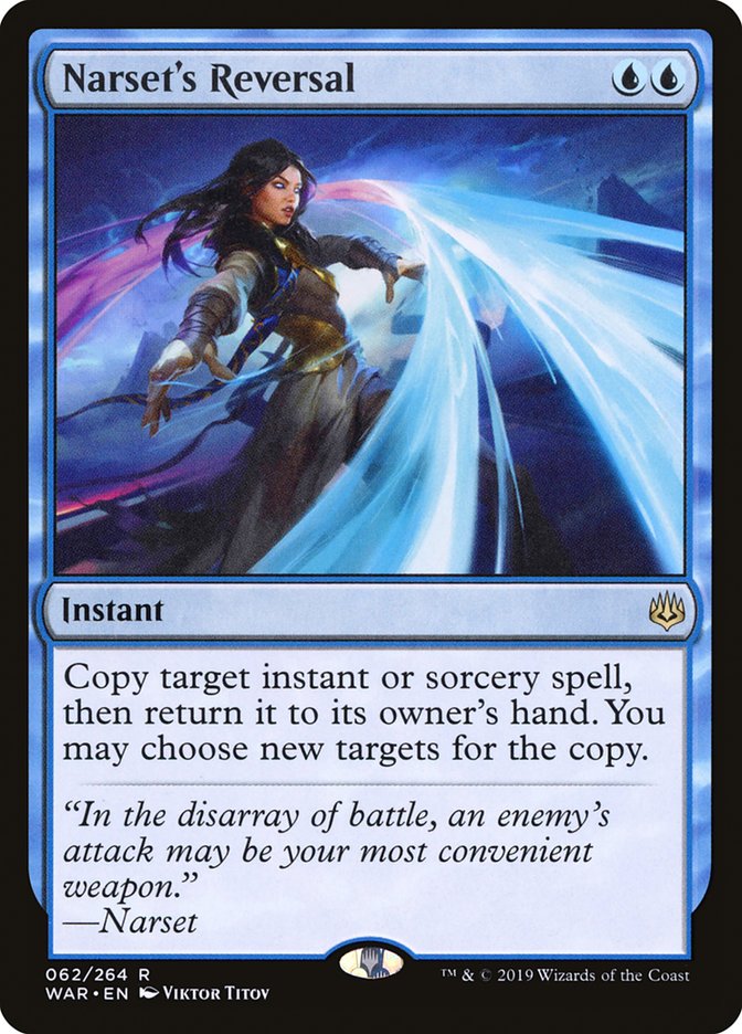 Narset's Reversal [War of the Spark] Foil