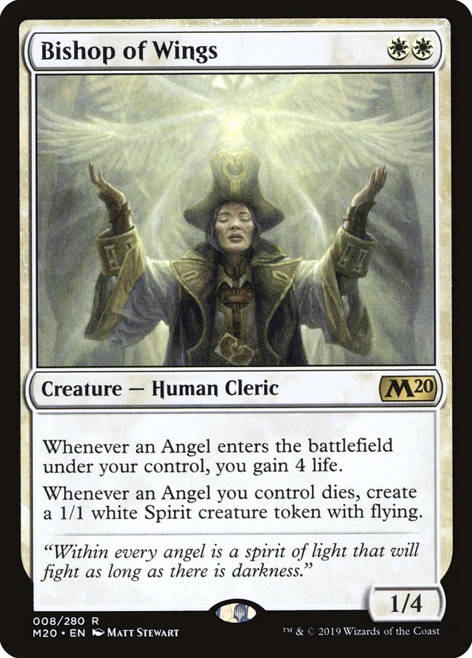 Bishop of Wings [Core Set 2020] Foil