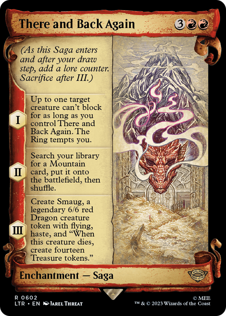 There and Back Again [The Lord of the Rings: Tales of Middle-Earth Showcase Scrolls] Foil