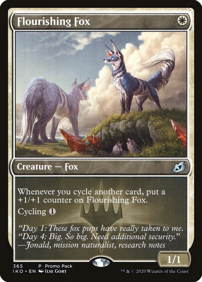 Flourishing Fox (Promo Pack) [Ikoria: Lair of Behemoths Promos] Foil