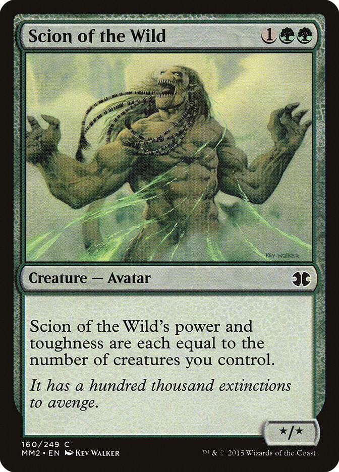 Scion of the Wild [Modern Masters 2015] Foil