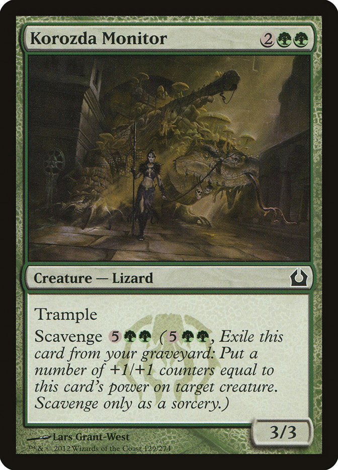 Korozda Monitor [Return to Ravnica] Foil