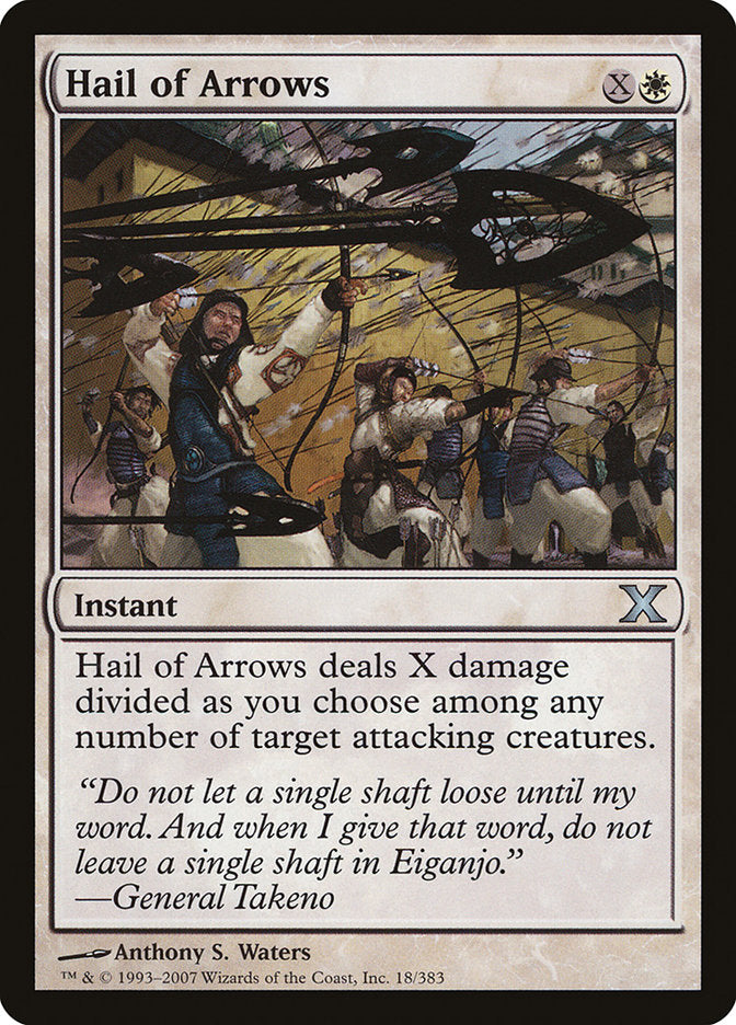 Hail of Arrows [Tenth Edition] Foil