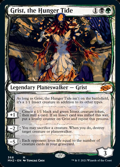 Grist, the Hunger Tide (Sketch) [Modern Horizons 2] Foil