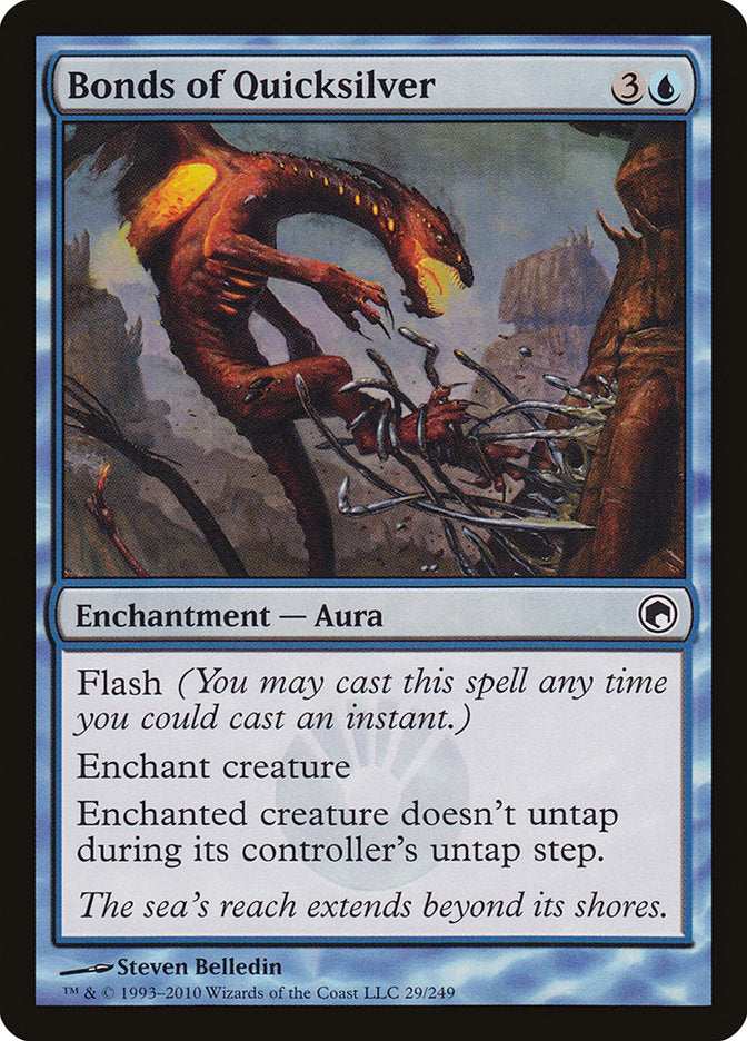 Bonds of Quicksilver [Scars of Mirrodin] Foil