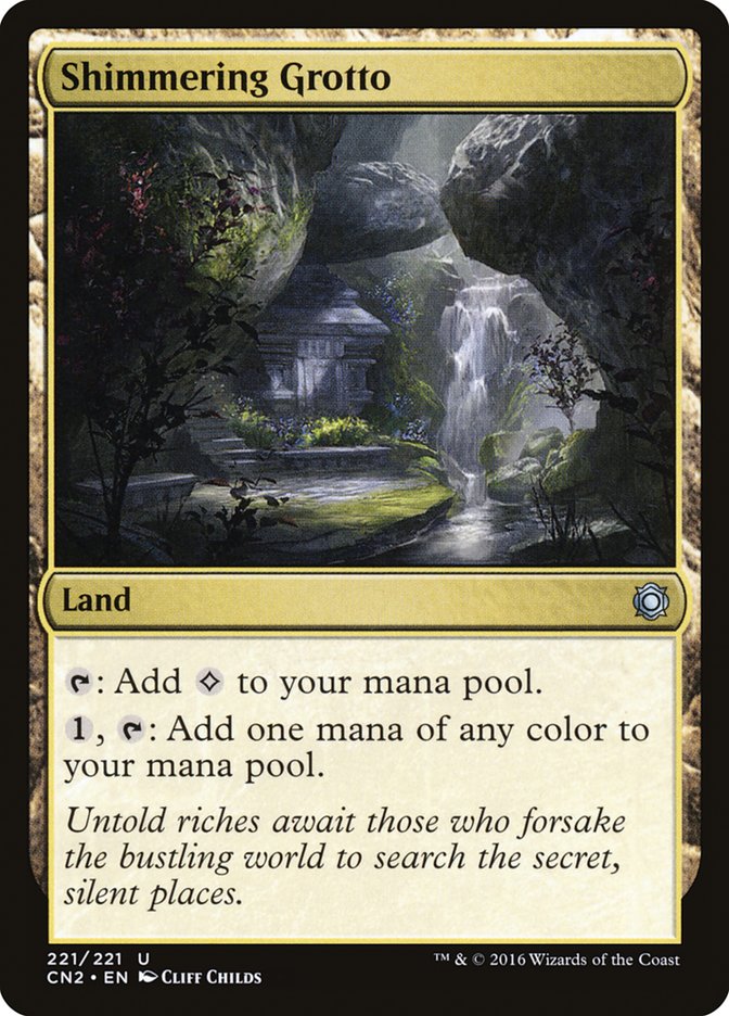 Shimmering Grotto [Conspiracy: Take the Crown] Foil