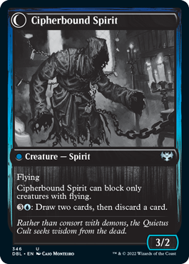 Soulcipher Board // Cipherbound Spirit [Innistrad: Double Feature] Foil