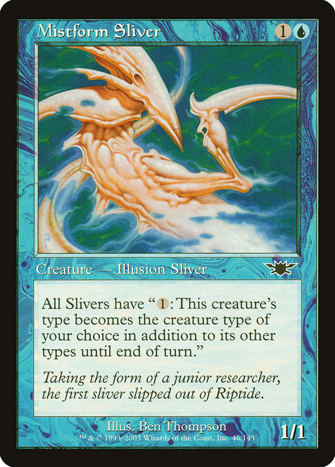 Mistform Sliver [Legions] Foil