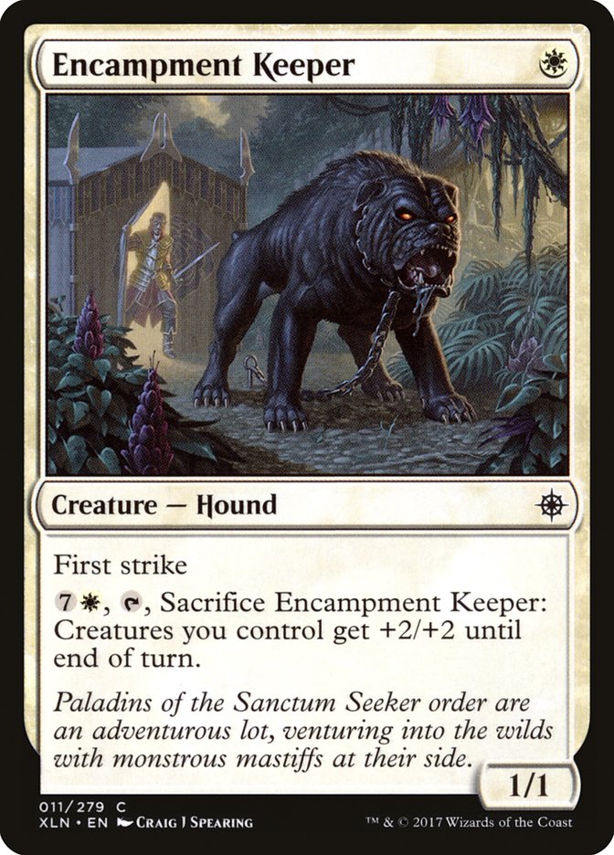 Encampment Keeper [Ixalan] Foil