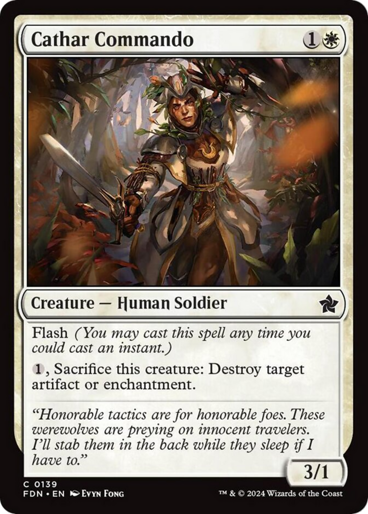 Cathar Commando [Foundations] Foil