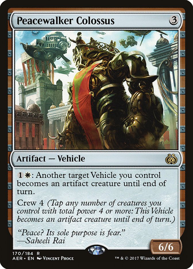 Peacewalker Colossus [Aether Revolt] Foil