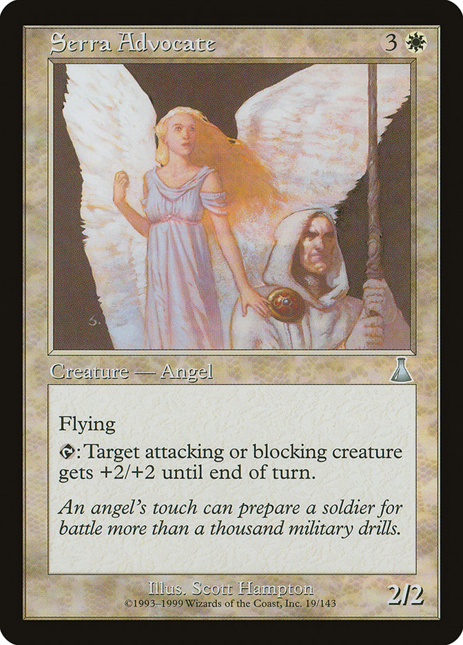 Serra Advocate [Urza's Destiny] Foil