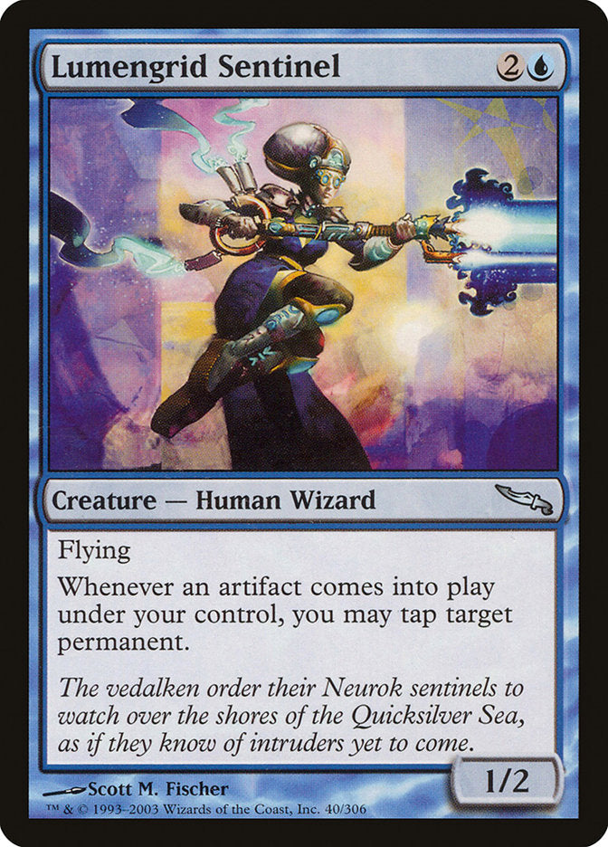 Lumengrid Sentinel [Mirrodin] Foil
