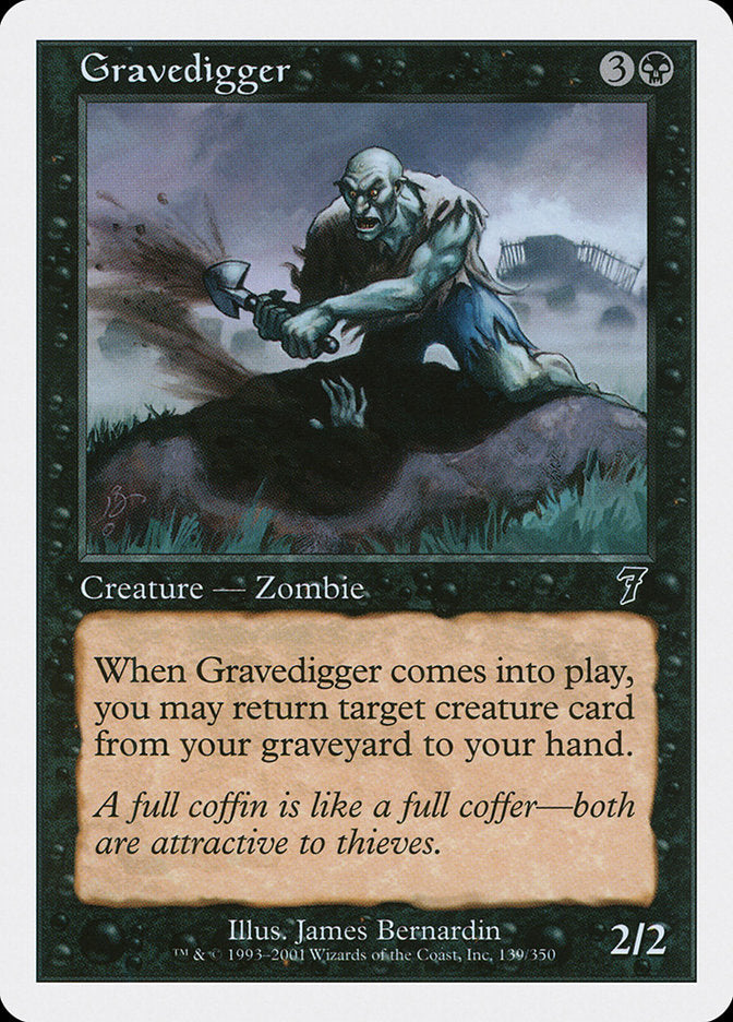 Gravedigger [Seventh Edition] Foil
