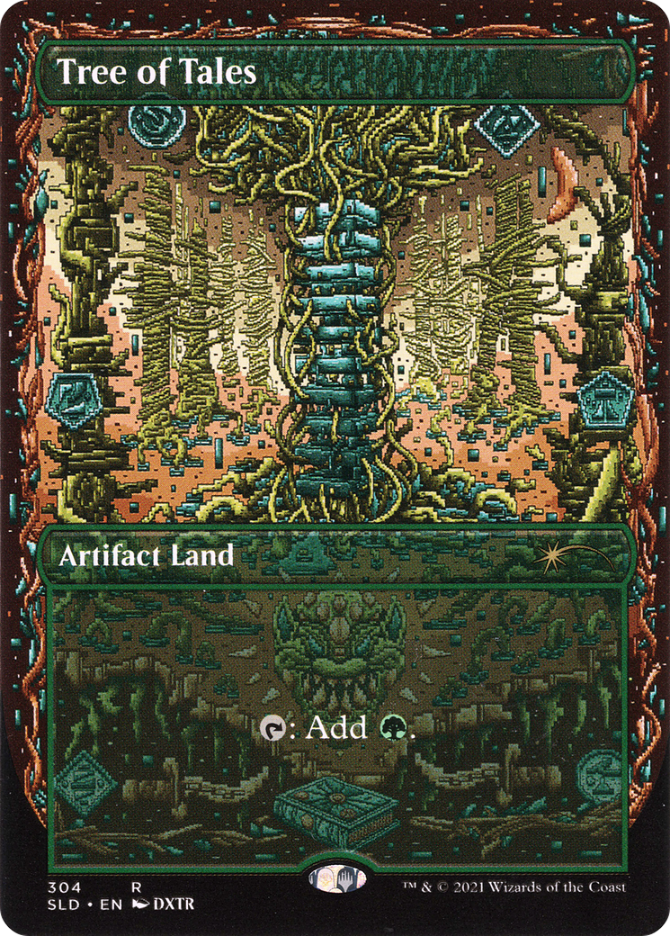 Tree of Tales (Borderless) [Secret Lair Drop Series] Foil