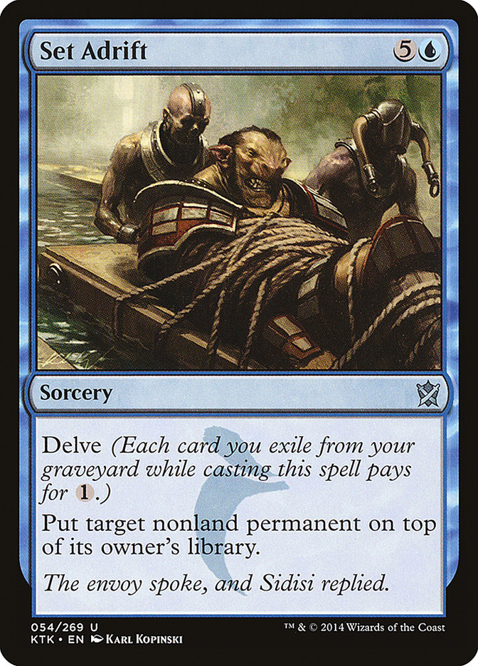 Set Adrift [Khans of Tarkir] Foil