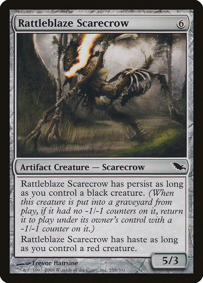 Rattleblaze Scarecrow [Shadowmoor] Foil