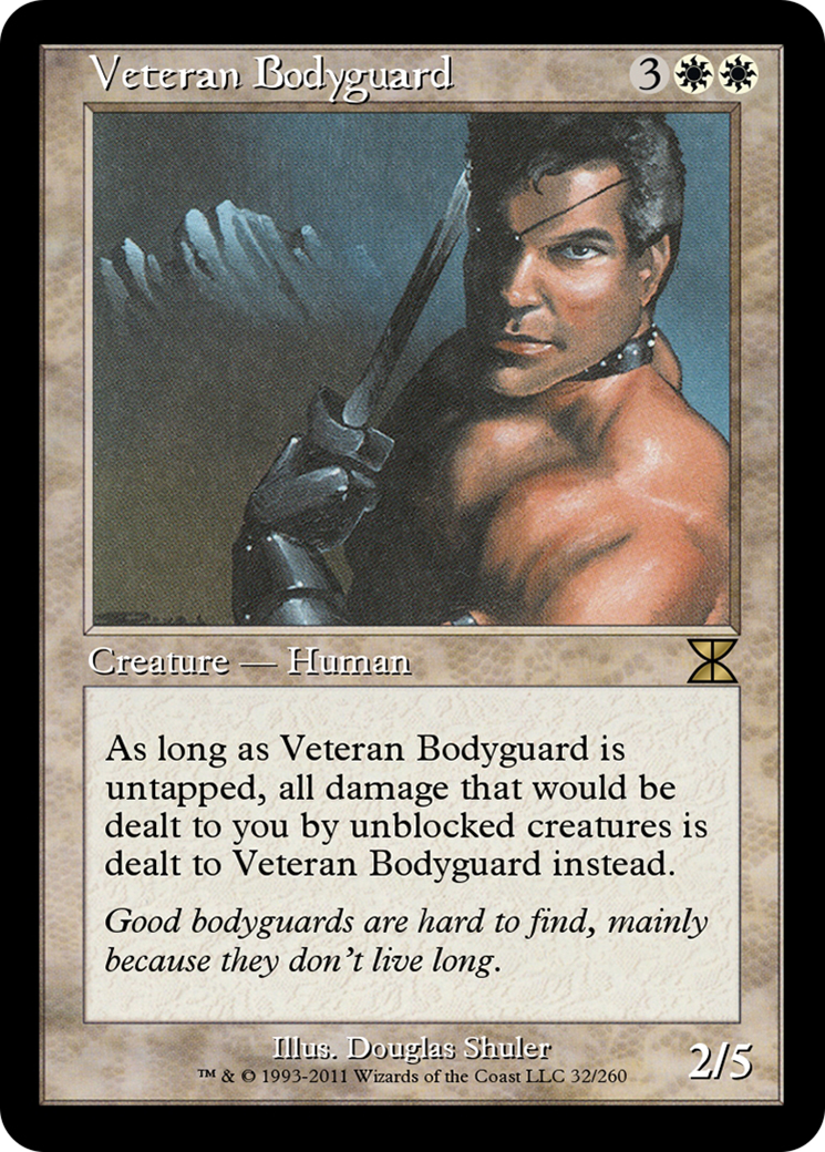 Veteran Bodyguard  [Masters Edition IV] Foil