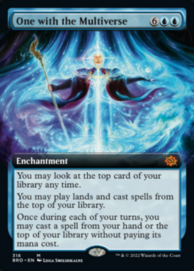 One with the Multiverse (Extended Art) [The Brothers' War] Foil