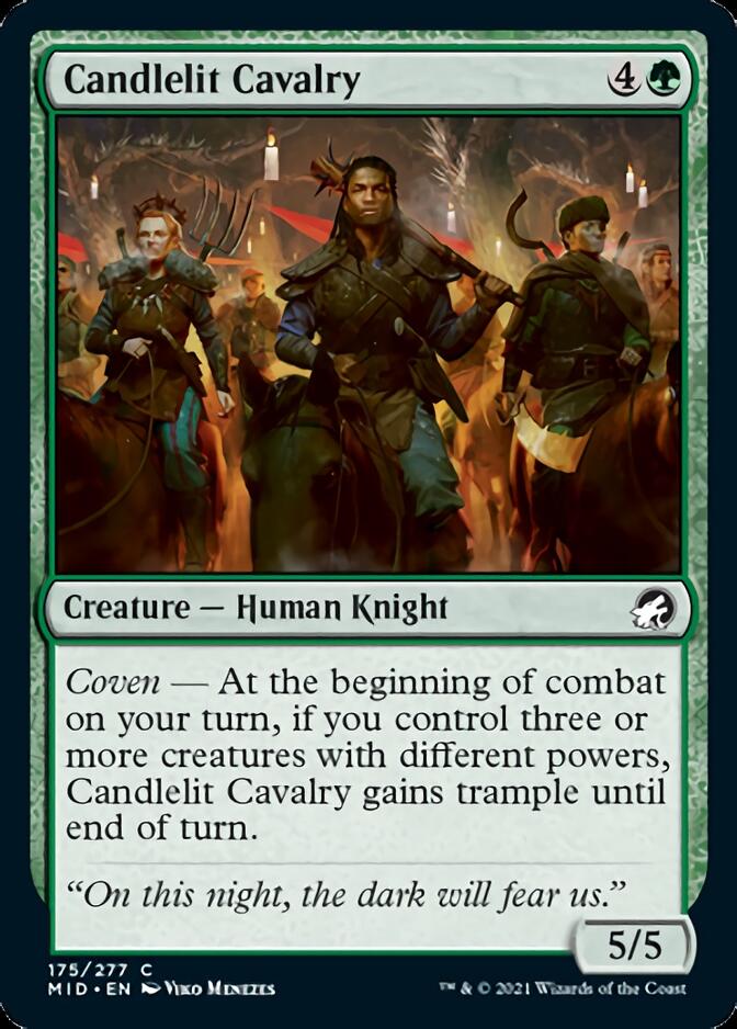 Candlelit Cavalry [Innistrad: Midnight Hunt] Foil