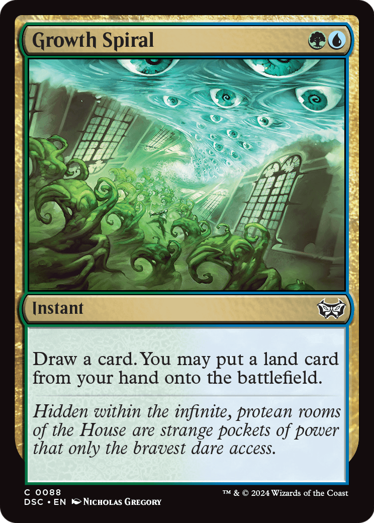 Growth Spiral [Duskmourn: House of Horror Commander]