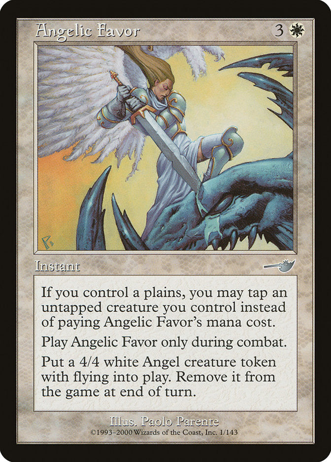 Angelic Favor [Nemesis] Foil