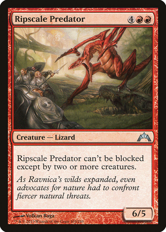 Ripscale Predator [Gatecrash] Foil