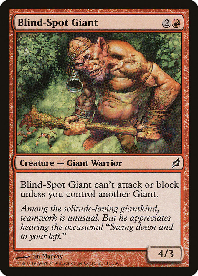 Blind-Spot Giant [Lorwyn] Foil