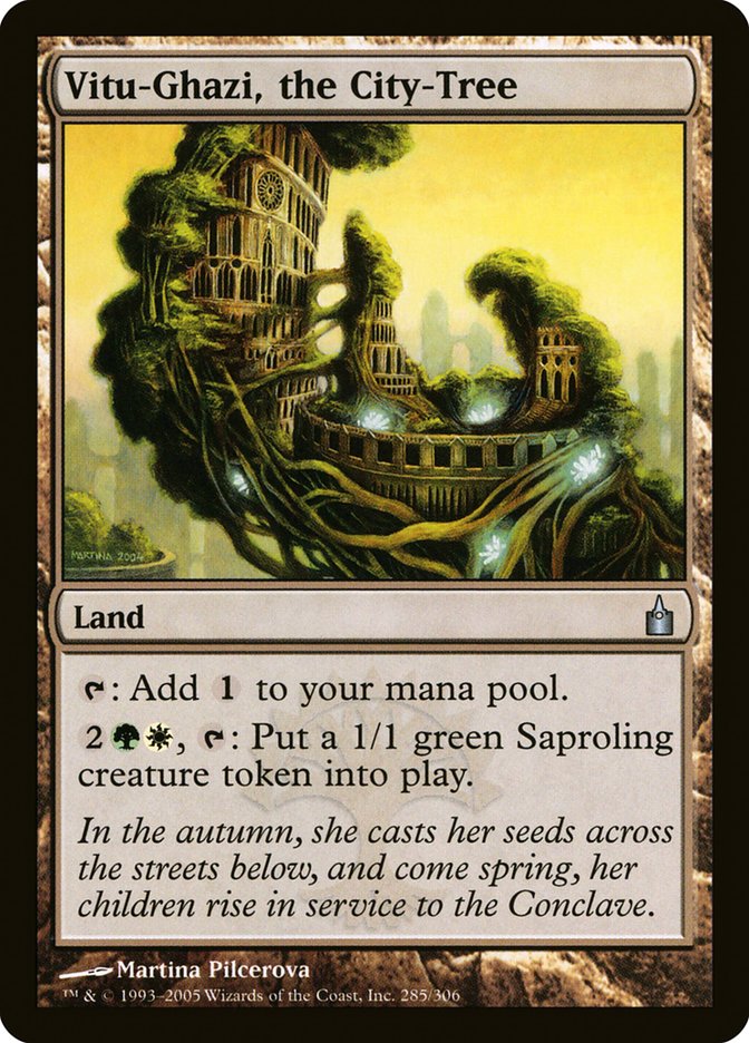 Vitu-Ghazi, the City-Tree [Ravnica: City of Guilds] Foil