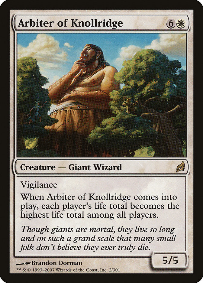 Arbiter of Knollridge [Lorwyn] Foil