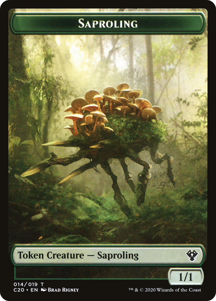 Saproling  [Commander 2020 Tokens]