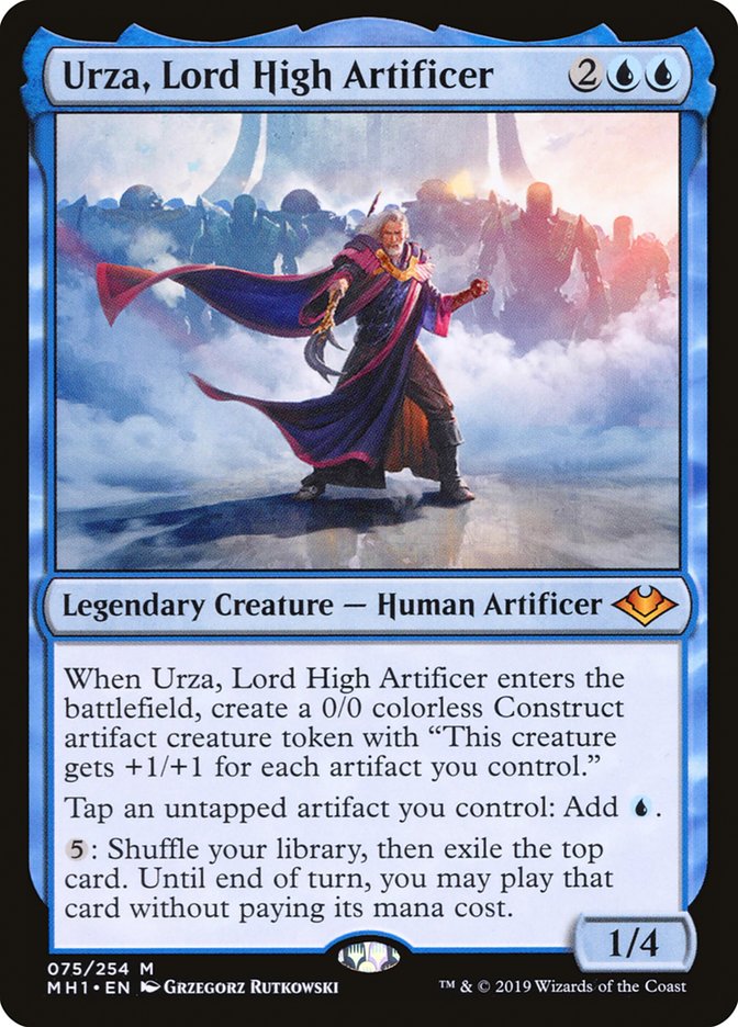 Urza, Lord High Artificer [Modern Horizons] Foil