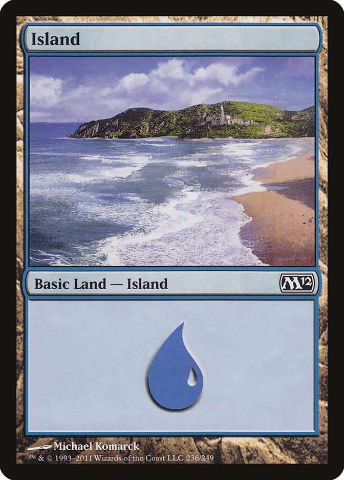 Island (236) [Magic 2012] Foil