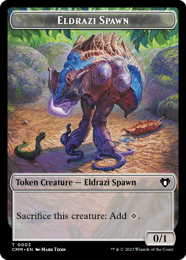 Eldrazi Spawn  [Commander Masters Tokens]